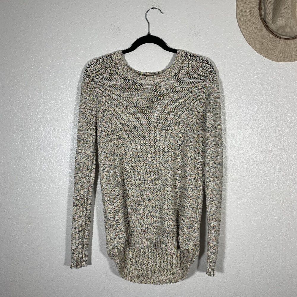Cato Sweater Knitted Medium Multi-color Long Sleeve